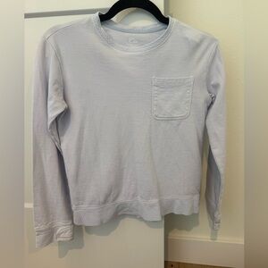 Athleta Girl Soft Blue Tee